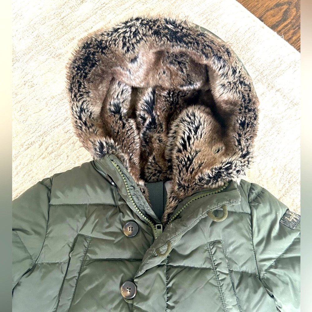 Il Gufo green down jacket (most beautiful jacket)